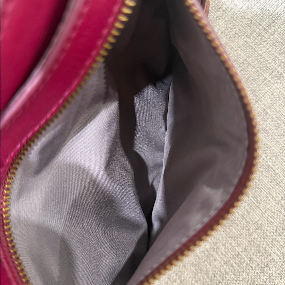 Fossil Farrah Pink Leather Crossbody Bag - Picture 7 of 10